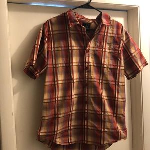 Prana button down short sleeve hardly worn!